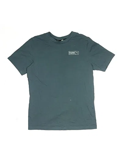 Pre-owned Puma Kids' Short Sleeve T-shirt In Blue