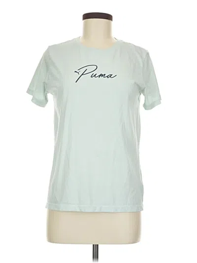 Pre-owned Puma Short Sleeve T-shirt In Blue