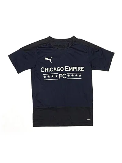 Pre-owned Puma Kids' Short Sleeve T-shirt In Blue