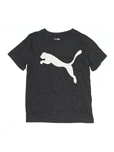 Pre-owned Puma Kids' Short Sleeve T-shirt In Gray