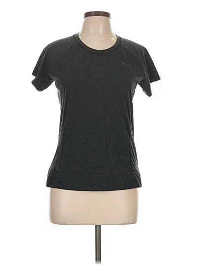 Pre-owned Puma Short Sleeve T-shirt In Gray