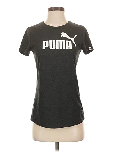 Pre-owned Puma Short Sleeve T-shirt In Gray