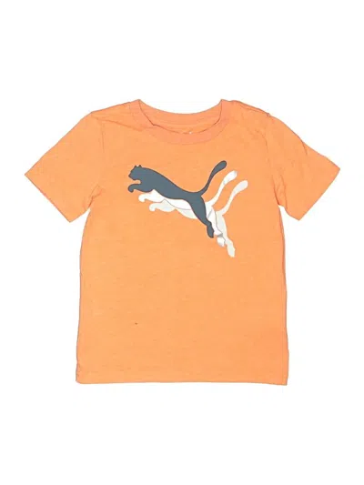 Pre-owned Puma Kids' Short Sleeve T-shirt In Orange