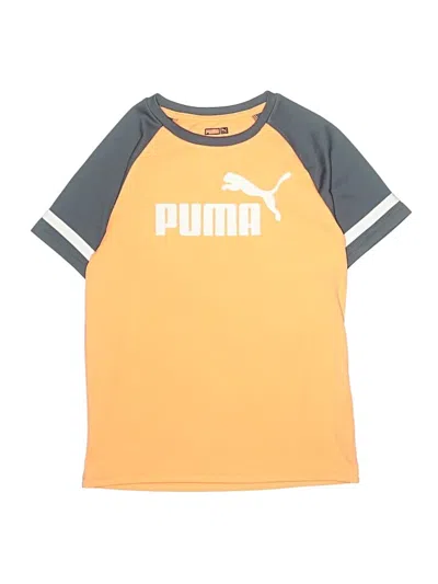 Pre-owned Puma Kids' Short Sleeve T-shirt In Orange