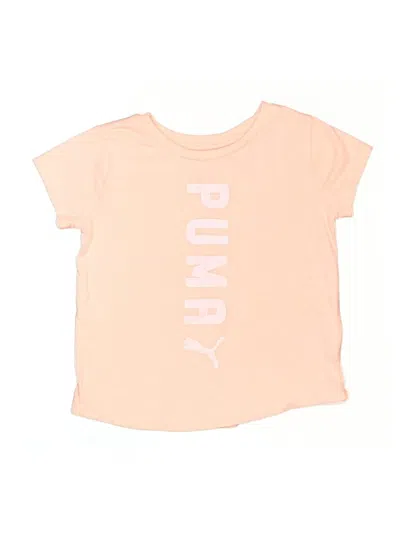 Pre-owned Puma Kids' Short Sleeve T-shirt In Pink