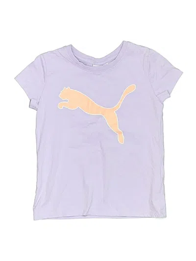 Pre-owned Puma Kids' Short Sleeve T-shirt In Purple