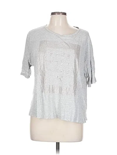 Pre-owned Puma Short Sleeve T-shirt In Silver