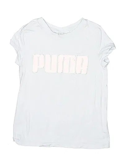 Pre-owned Puma Kids' Short Sleeve T-shirt In Silver