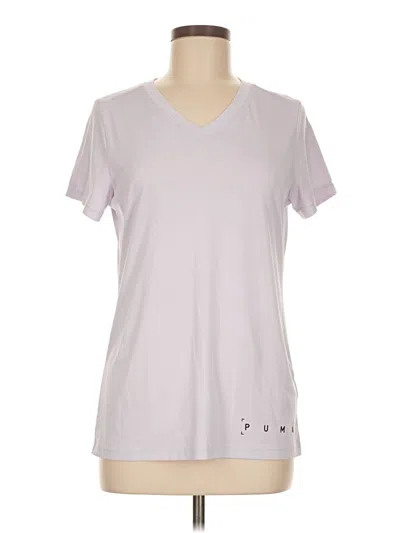Pre-owned Puma Short Sleeve T-shirt In Silver