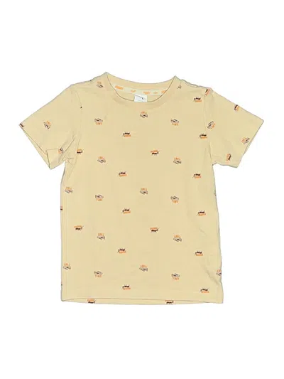 Pre-owned Puma Kids' Short Sleeve T-shirt In Yellow