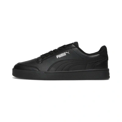 Puma Shuffle Big Kids' Sneakers In Black- Black- Silver