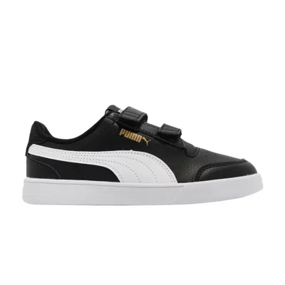 Pre-owned Puma Shuffle V Ps 'black White' | Kid's Size 1.5