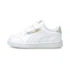 Puma Shuffle V Toddlers' Sneakers In White- White-gray Violet- Team Gold