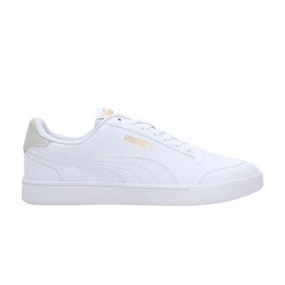 Pre-owned Puma Shuffle 'white Gold'