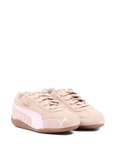 Puma Kids' Side Stripe Low Sneakers In Neutral
