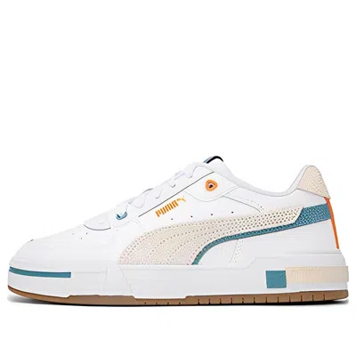 Puma Skate Shoes 'white Brown Green'