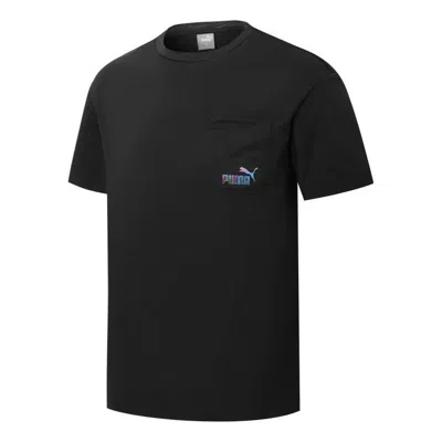 Puma Skb Pocket Logo Tee 'black'
