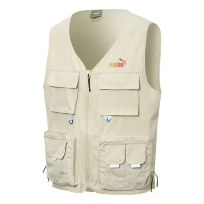 Puma Skb Woven Vest 'beige'
