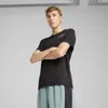 Puma Skeleton Running Men's Graphic T-shirt In Black