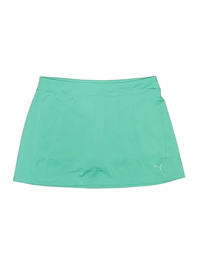 Pre-owned Puma Skort In Green