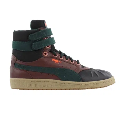 Pre-owned Puma Sky 2 High Duck Winter 'brown Green' | Men's Size 10.5