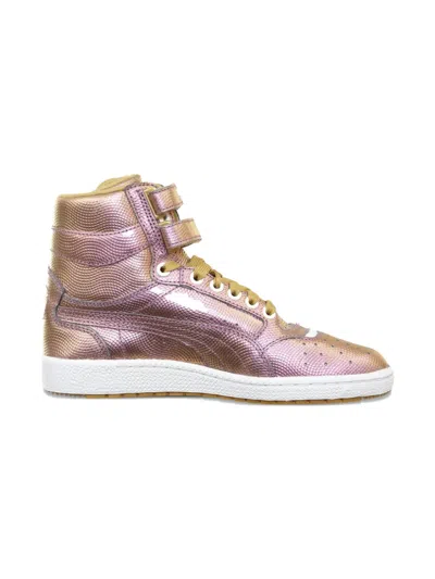 Puma Kids' Sky Ii High Sneakers In Metallic