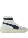 Puma Sky Modern High-top Sneakers In Animal Print