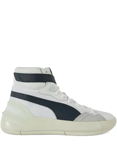 Puma Sky Modern High-top Sneakers In Animal Print