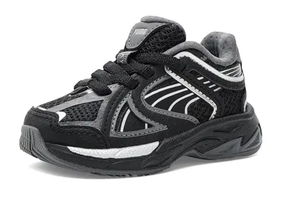 Puma Skyjet Shoes (big Kid) Kid's Shoes Black/cool Dark Gray/silver : 6 Big Kid M, Textile