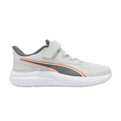 Pre-owned Puma Skyrocket 2 Ac+ Ps 'grey Orange' | Kid's Size 2.5