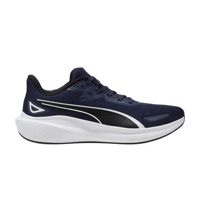 Pre-owned Puma Skyrocket Lite 'navy Black White' | Blue | Men's Size 10.5