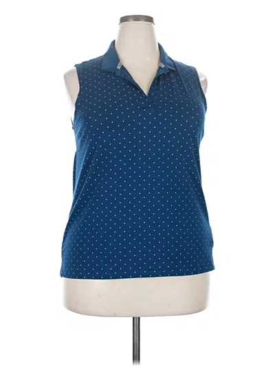 Pre-owned Puma Sleeveless Blouse In Blue