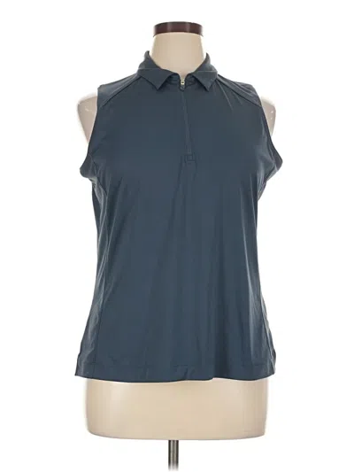 Pre-owned Puma Sleeveless Blouse In Blue
