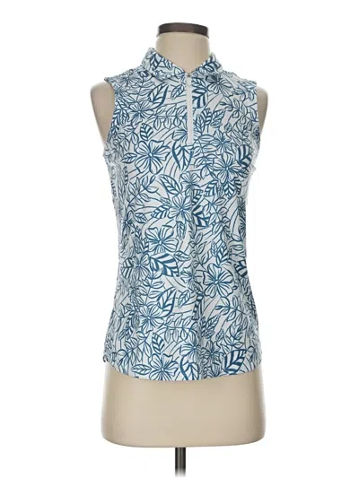 Pre-owned Puma Sleeveless Blouse In Blue