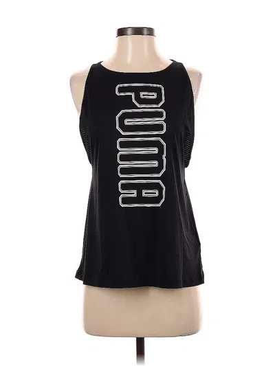 Pre-owned Puma Sleeveless T-shirt In Black