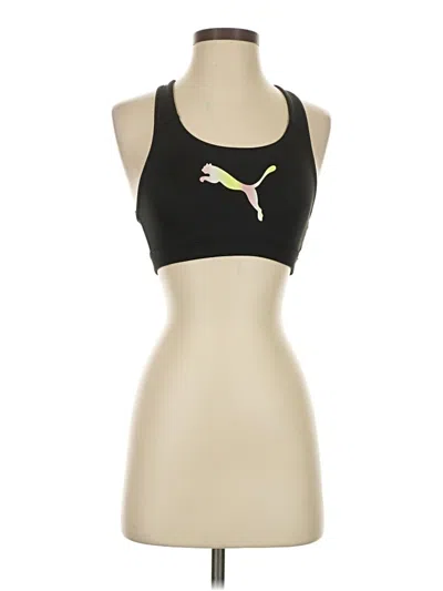 Pre-owned Puma Sleeveless Top Black Halter Neckline Tops