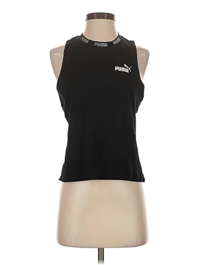 Pre-owned Puma Sleeveless T-shirt In Black