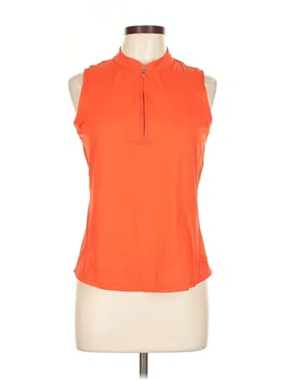 Pre-owned Puma Sleeveless T-shirt In Orange