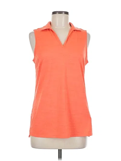 Pre-owned Puma Sleeveless T-shirt In Orange
