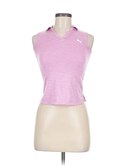 Pre-owned Puma Sleeveless T-shirt In Pink