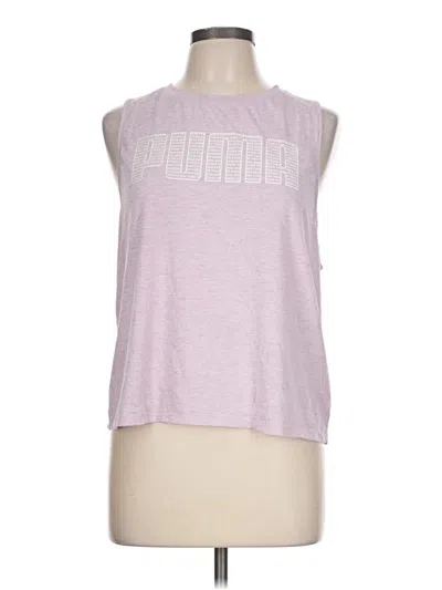 Pre-owned Puma Sleeveless T-shirt In Pink