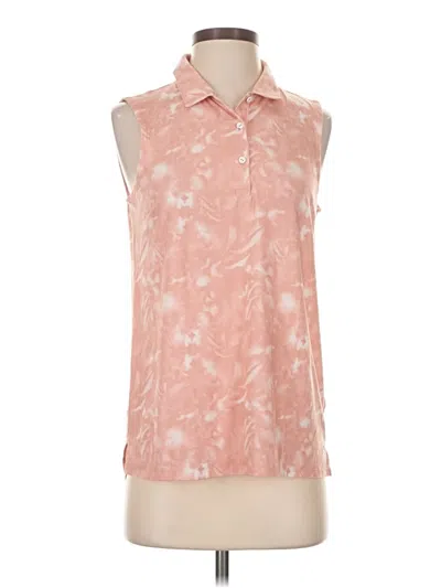 Pre-owned Puma Sleeveless T-shirt In Pink