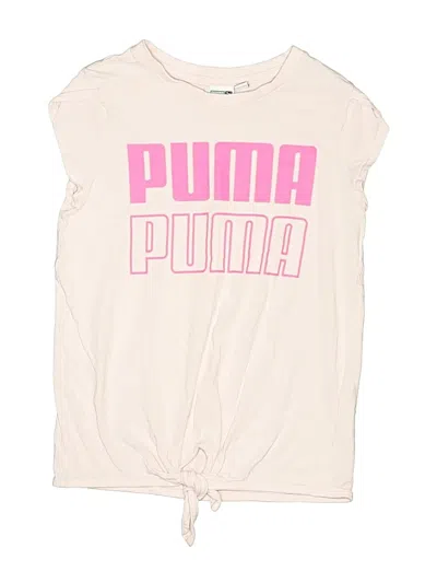 Pre-owned Puma Kids' Sleeveless T-shirt In Pink