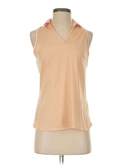 Pre-owned Puma Sleeveless T-shirt In Tan