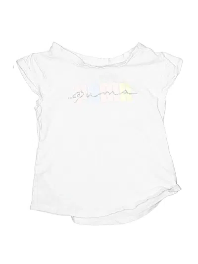 Pre-owned Puma Kids' Sleeveless T-shirt In White