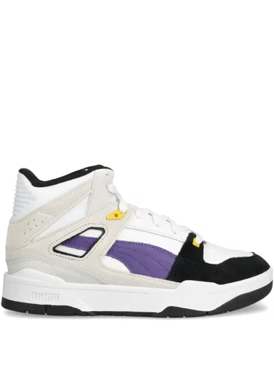 Puma Slipstream Hi Heritage Sneakers In White