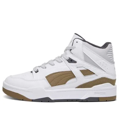 Puma Slipstream High Cracked Leather 'white Chocolate Chip'