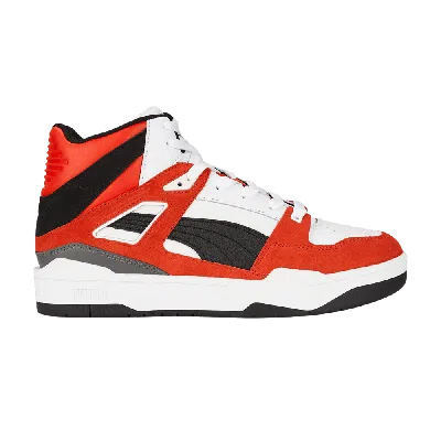 Pre-owned Puma Slipstream High 'heritage' In White
