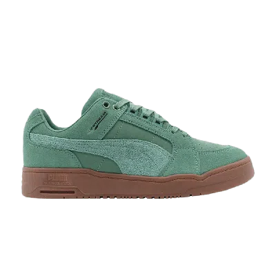 Pre-owned Puma Slipstream Lo 'deep Forest Gum' In Green
