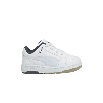 Pre-owned Puma Slipstream Lo Reprise Infant 'white Dark Slate' | Infant Size 5